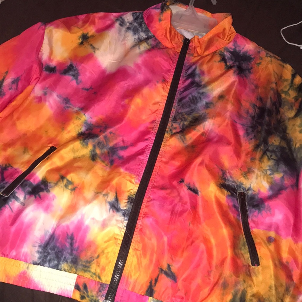 Colorful windbreaker